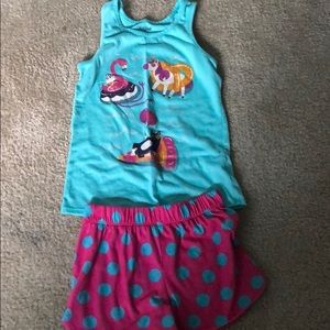 One set of pajamas